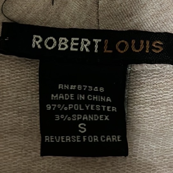 Women’s ROBERT LOUIS, Cowl Neckline, Uneven Hem Dress, Heather Beige, Sm - Picture 3 of 4